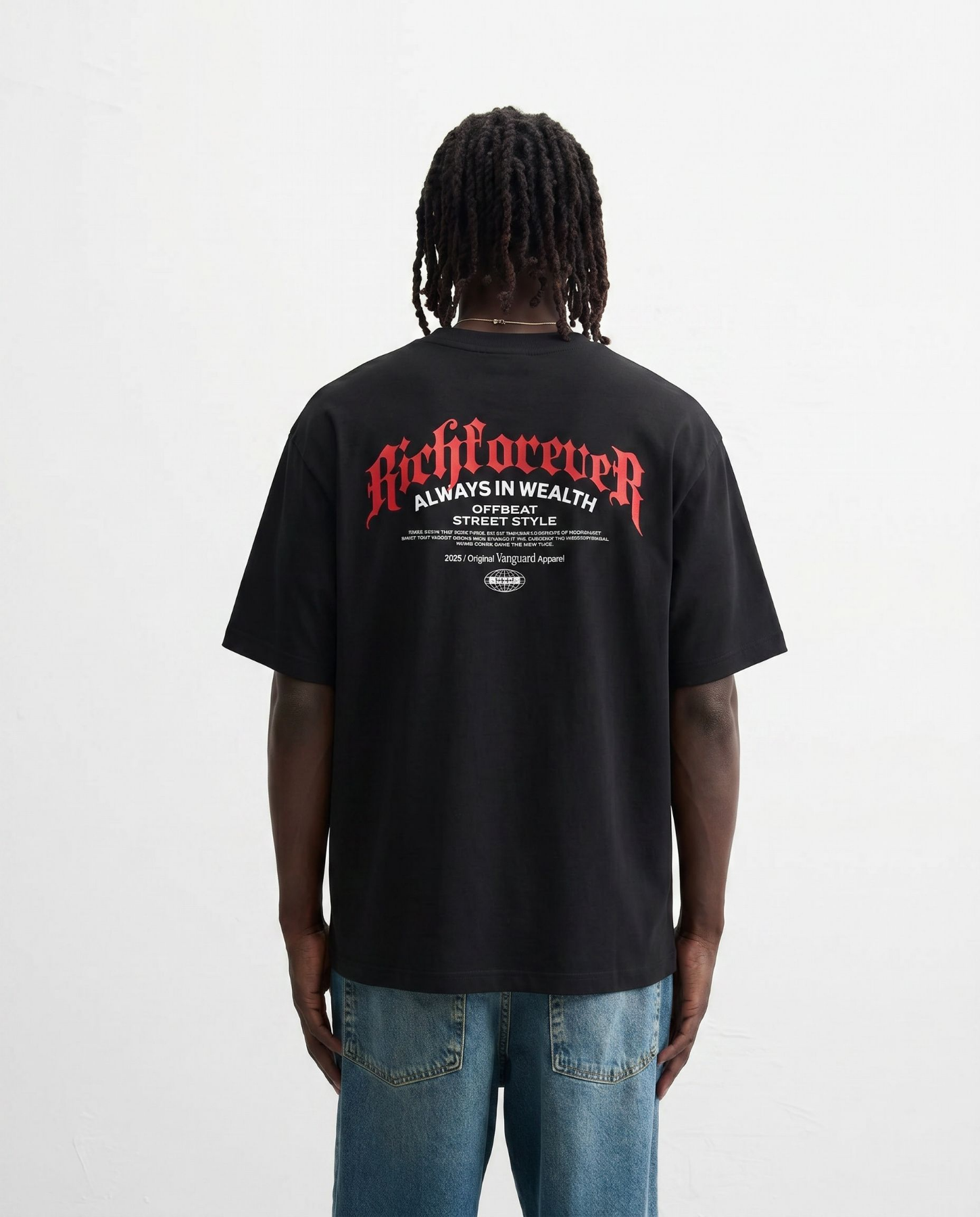 T-shirt OFFBEAT preto