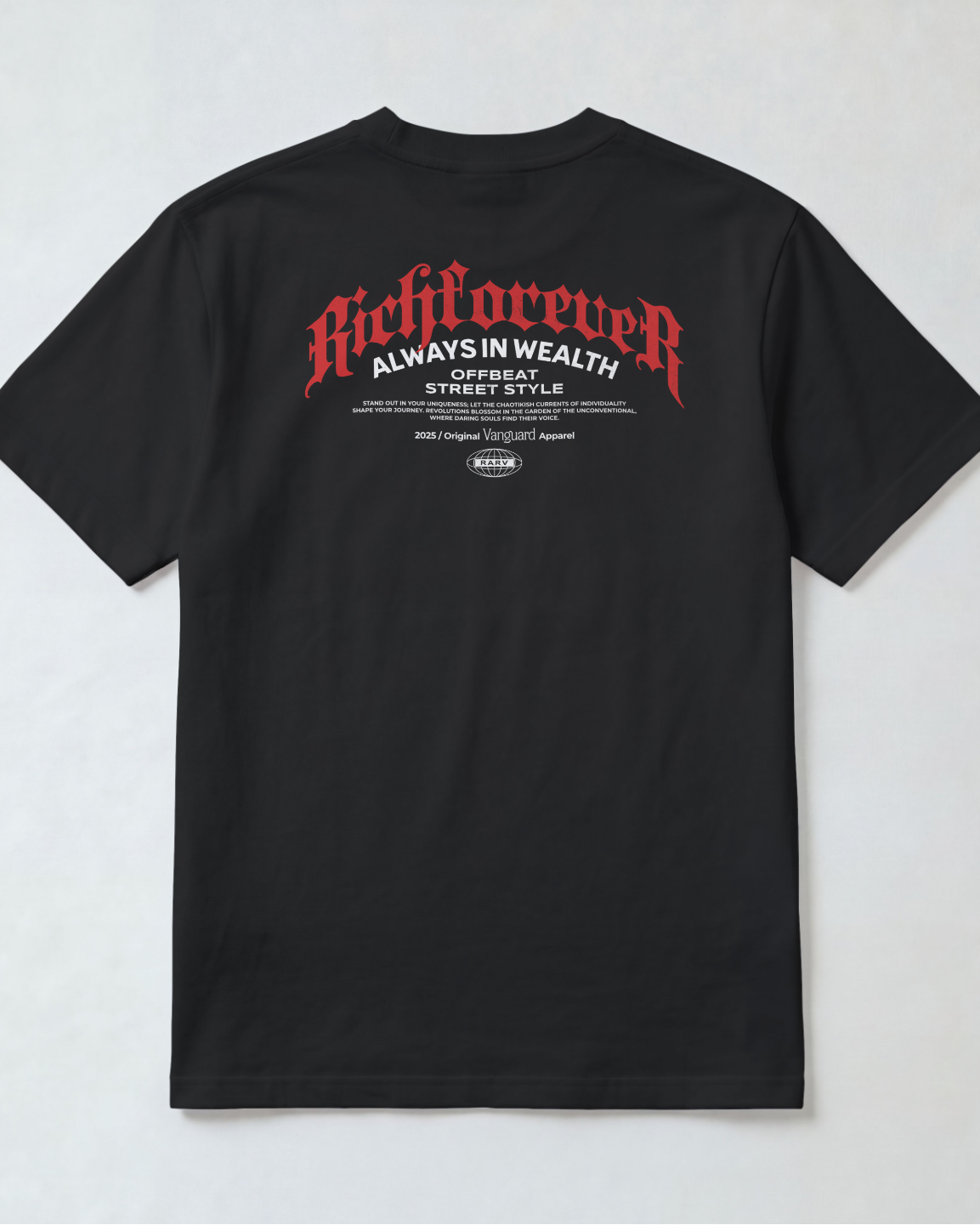 T-shirt OFFBEAT preto