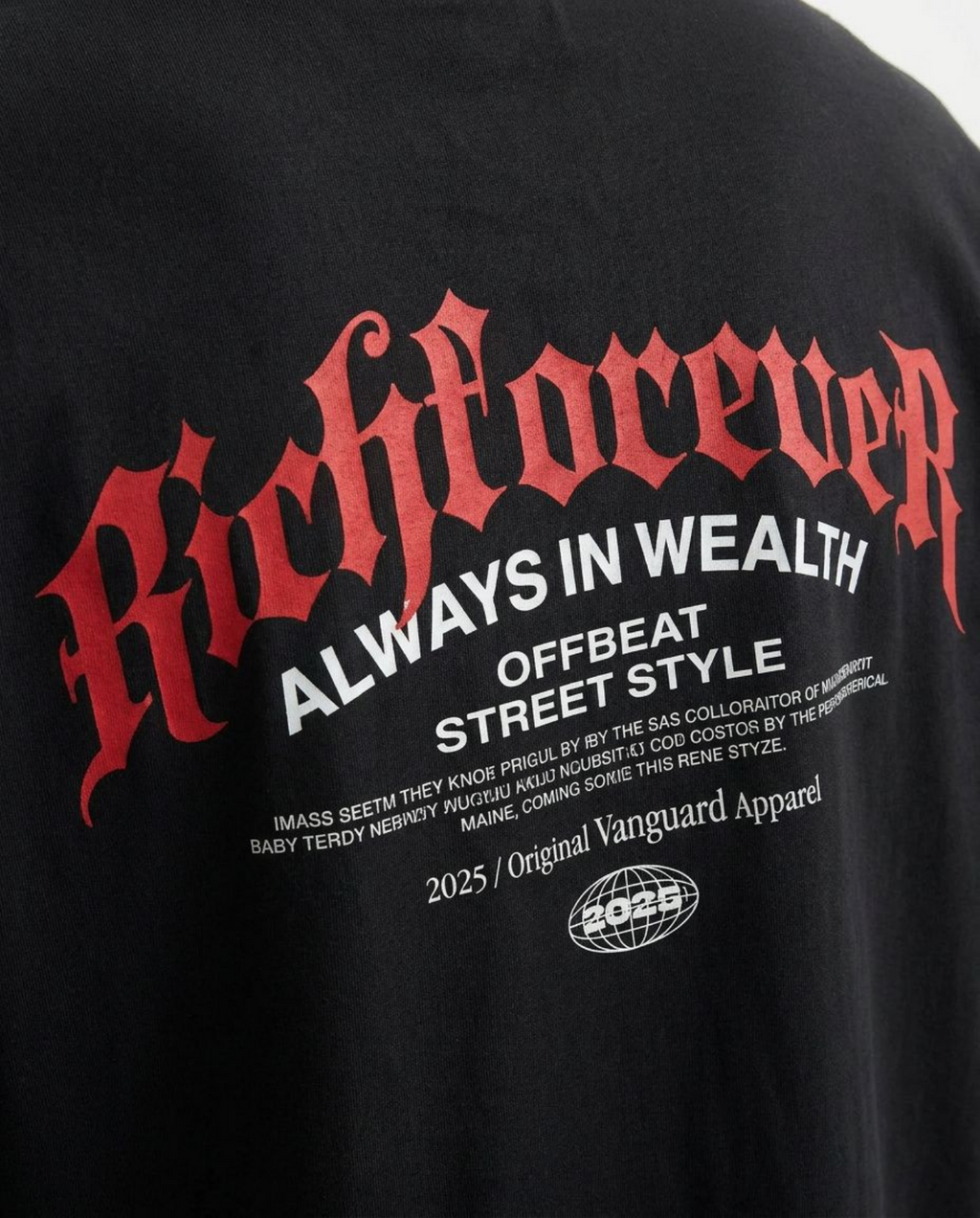 T-shirt OFFBEAT preto