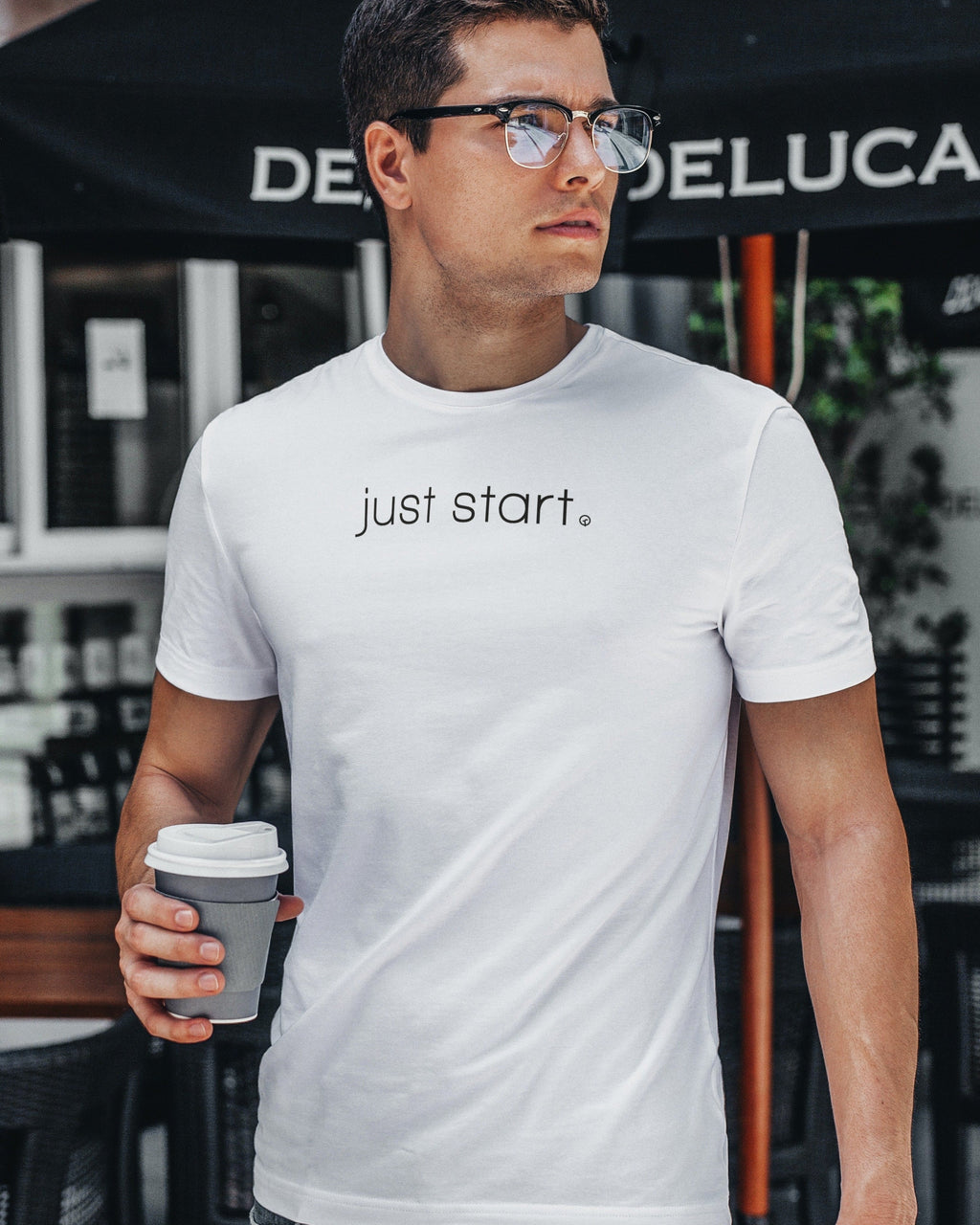 T-shirt Just start